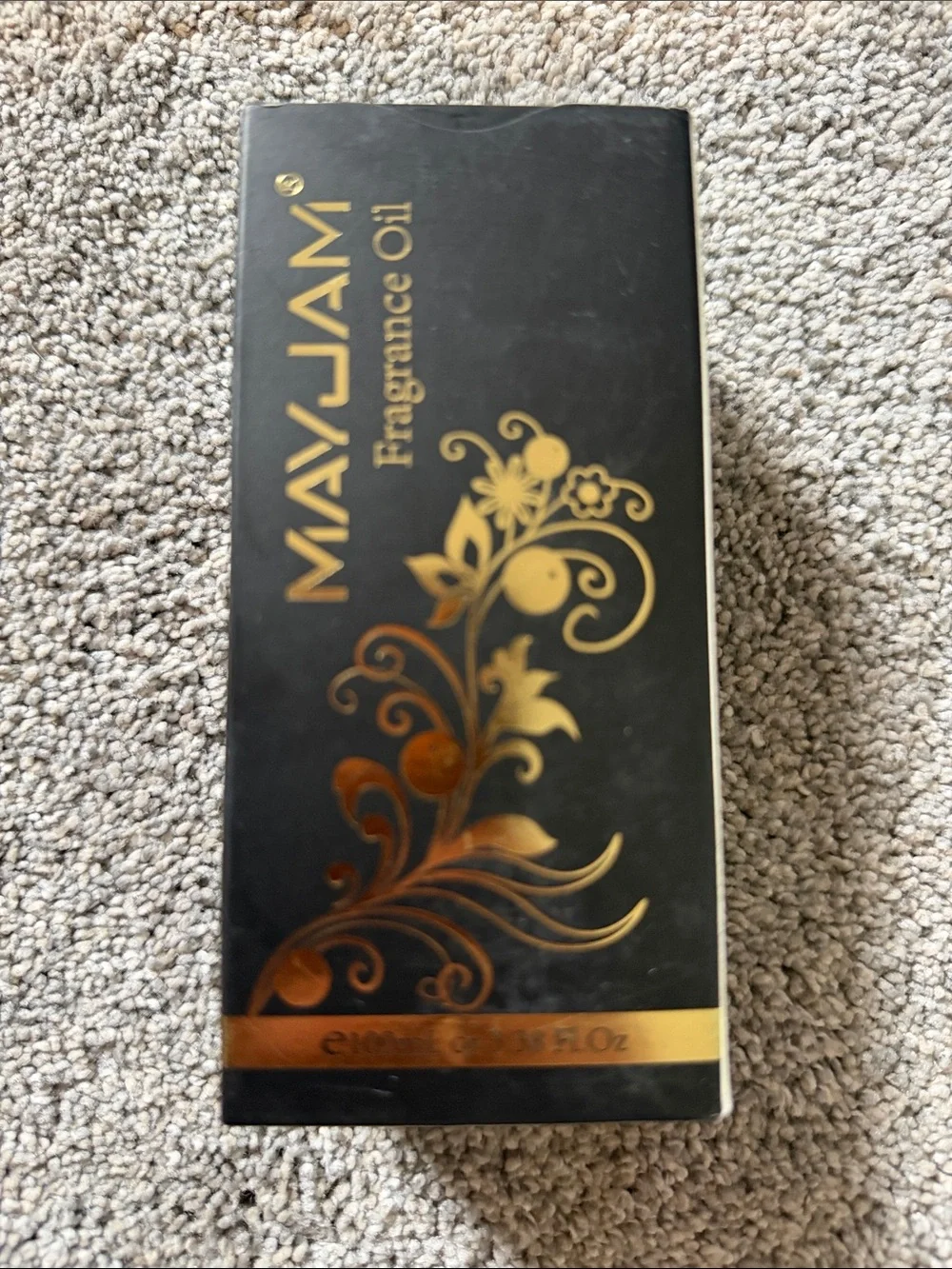 MAYJAM Fragrance Oil in Black & Gold Box
